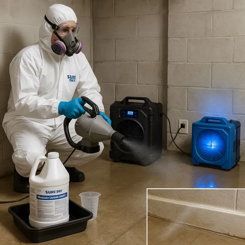 Sanitization and Odor Removal process in Bluff City, TN