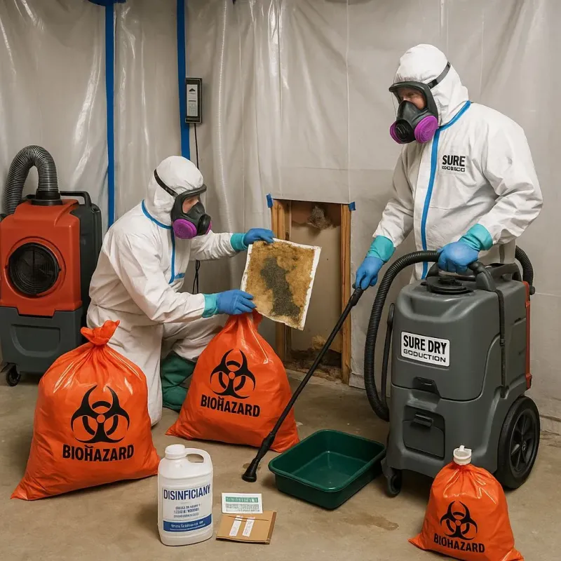 Contaminated Water Handling Protocols process in Bluff City, TN